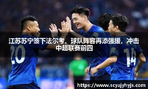 江苏苏宁签下法尔考，球队阵容再添强援，冲击中超联赛前四