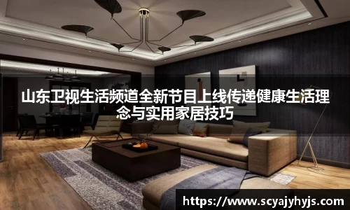 山东卫视生活频道全新节目上线传递健康生活理念与实用家居技巧